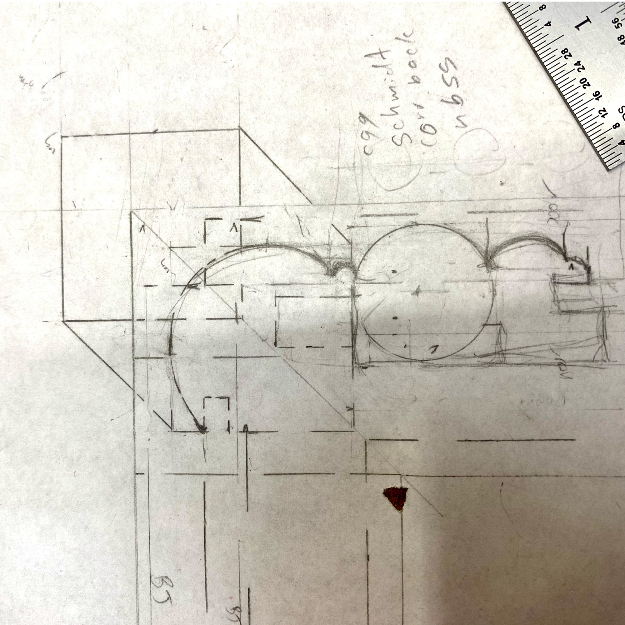 Drawing the top view